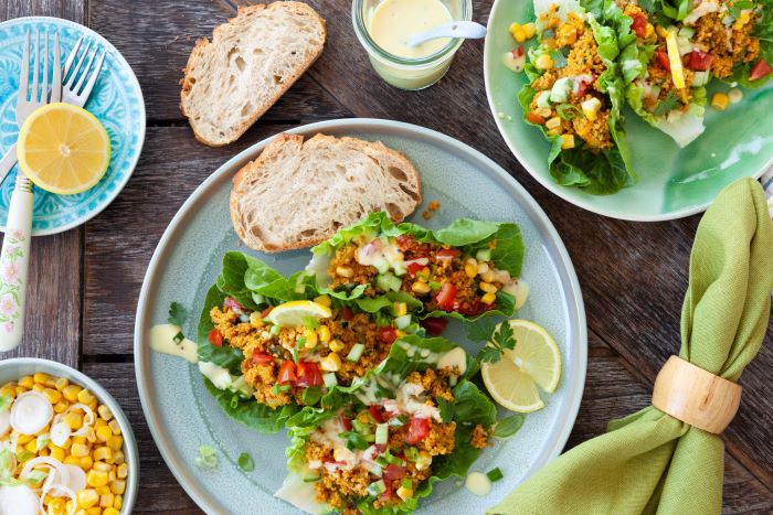 easy vegetarian lunch recipes