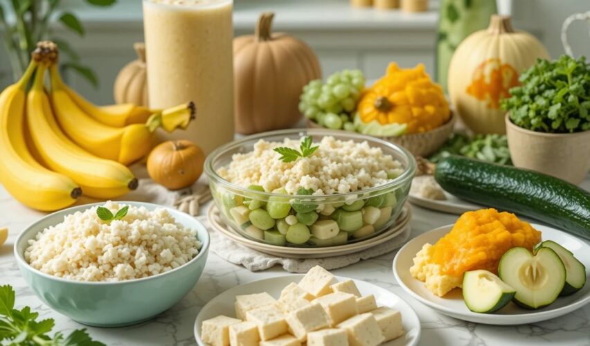 Low Fiber Vegan Foods