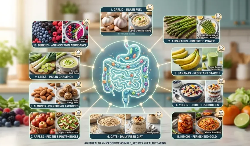 Foods That Feed Good Gut Bacteria