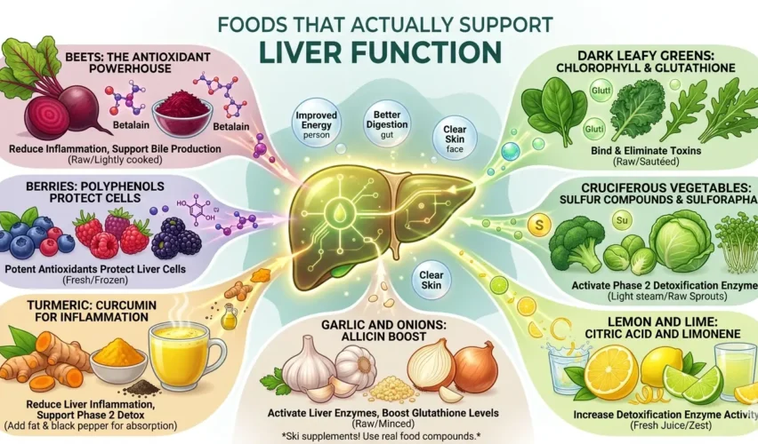 liver cleanse diet foods list
