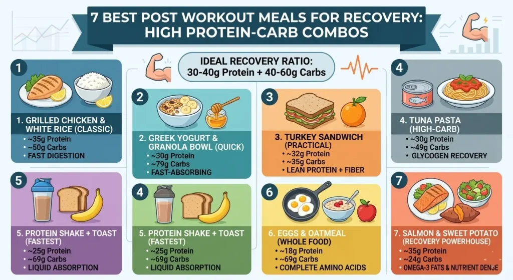 7 Best Post Workout Meals Recovery 2 7 BEST POST WORKOUT MEALS FOR RECOVERY