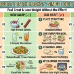 low effort health hacks diet