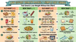 low effort health hacks diet