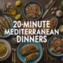 12 Easy Recipes Ready in 20 Minutes : Quick Mediterranean Dinners
