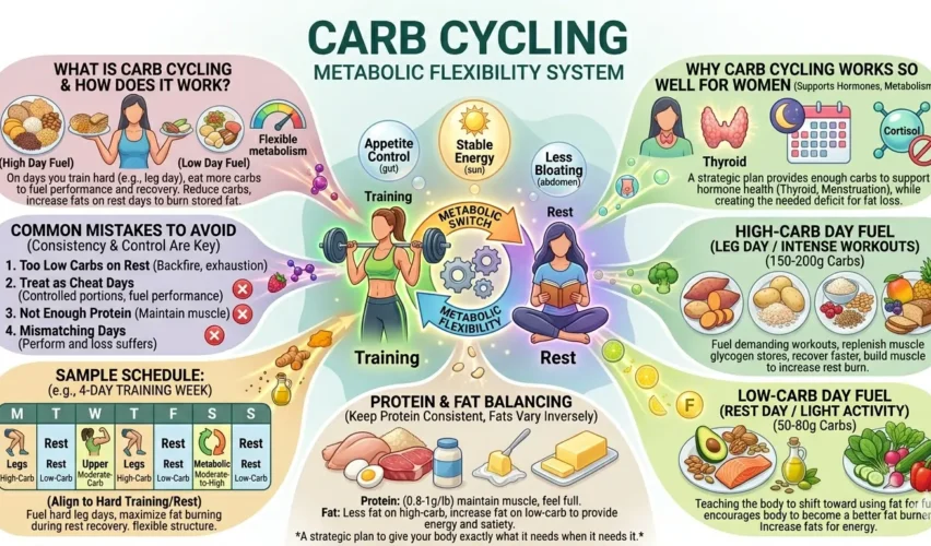 best carb cycling meal plan for women