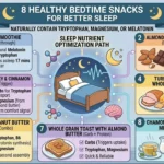 healthy bedtime snacks for better sleep