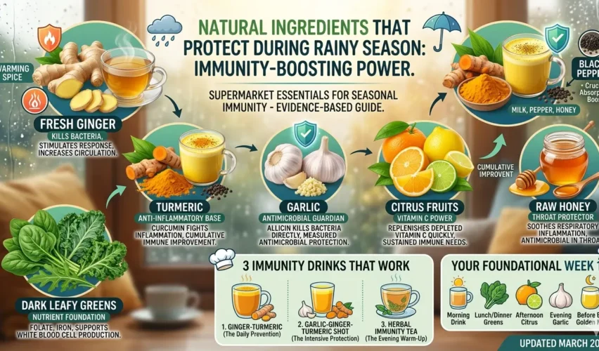 6 immune boosting foods for rainy season
