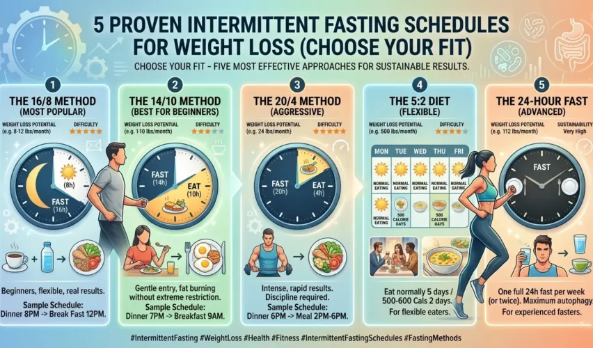 intermittent fasting schedule for weight loss