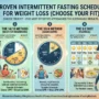 intermittent fasting schedule for weight loss