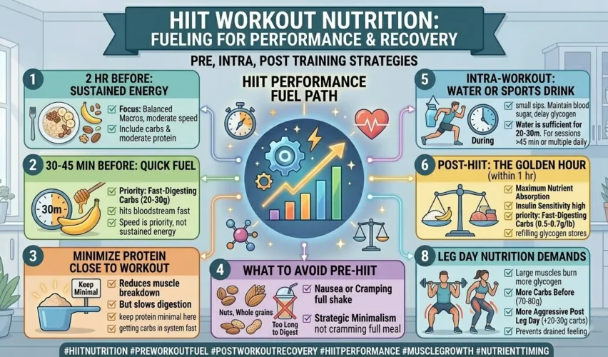 nutrition for HIIT workout performance