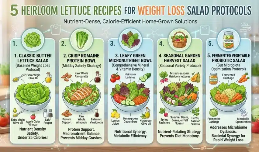 heirloom lettuce recipes for weight loss