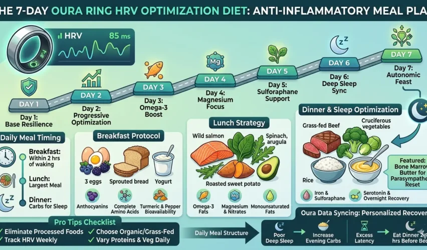 meals for high HRV Oura ring scores