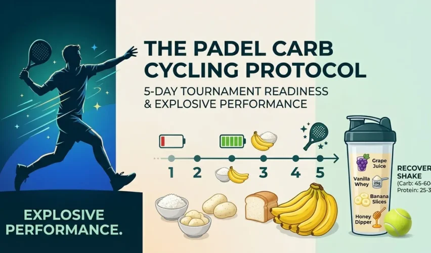 carb cycling for padel tournament