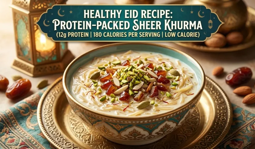 healthy eid recipe with low calorie