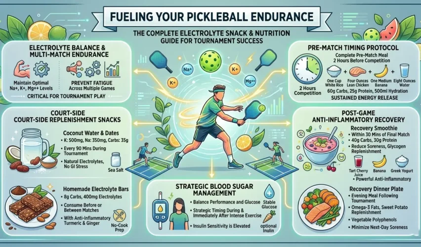 nutrition for pickleball endurance recovery