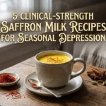 saffron milk recipes for seasonal depression