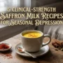 saffron milk recipes for seasonal depression