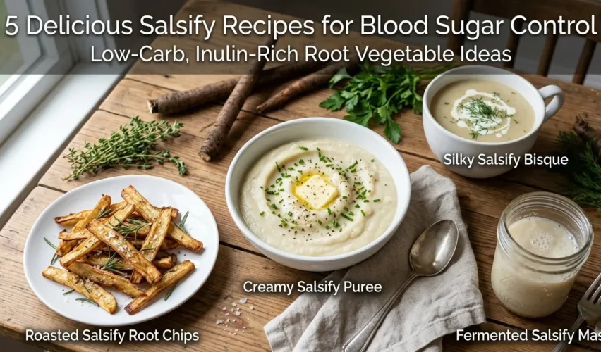 salsify recipes for blood sugar control