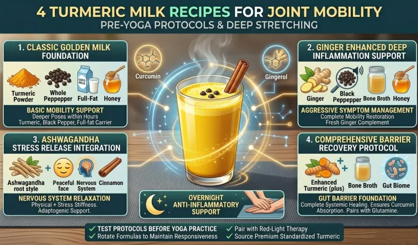 turmeric milk recipes for joint mobility