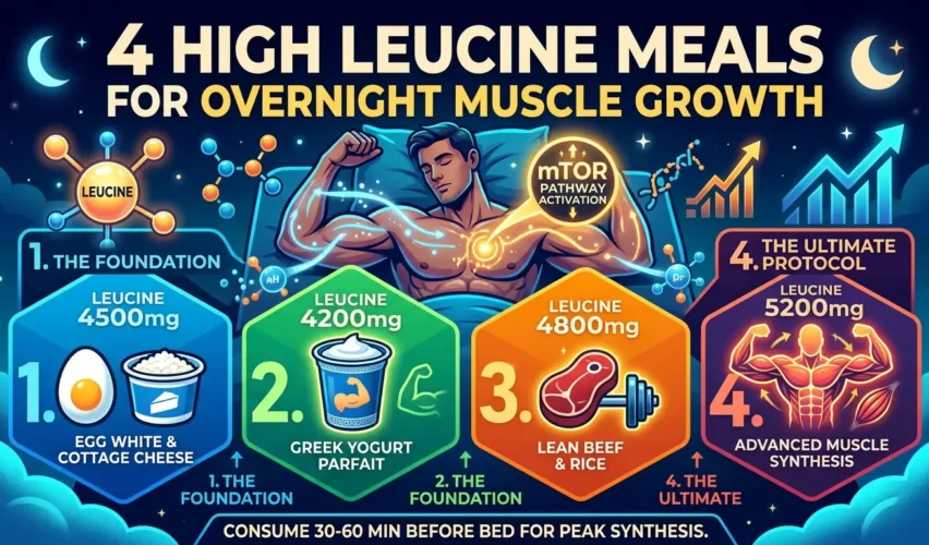 High Leucine Meals for Muscle Growth