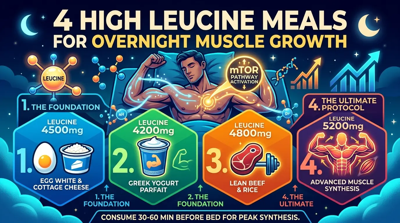 Best 4 High Leucine Meals for Muscle Growth