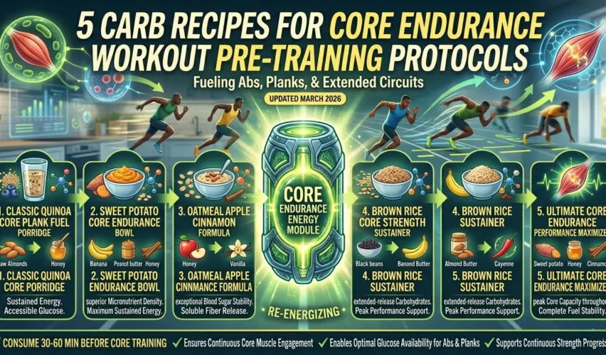 Carb Recipes for Core Endurance Workout