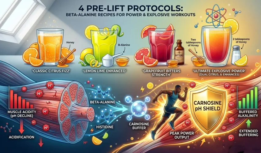 beta alanine recipes for power workouts