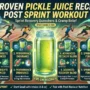 pickle juice recipes post sprint workout